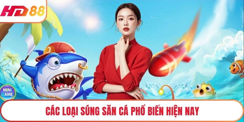 Các loại súng săn cá phổ biến hiện nay