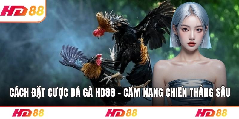 Cách đặt cược đá gà HD88