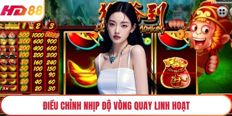 Điều chỉnh nhịp độ vòng quay linh hoạt