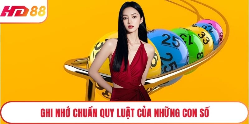 Ghi nhớ chuẩn quy luật của những con số