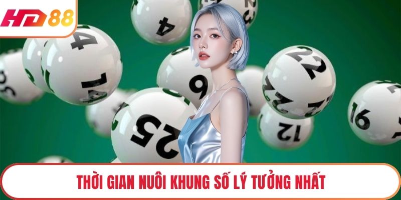 Thời gian nuôi khung số lý tưởng nhất
