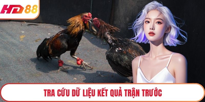 Tra cứu dữ liệu kết quả trận trước